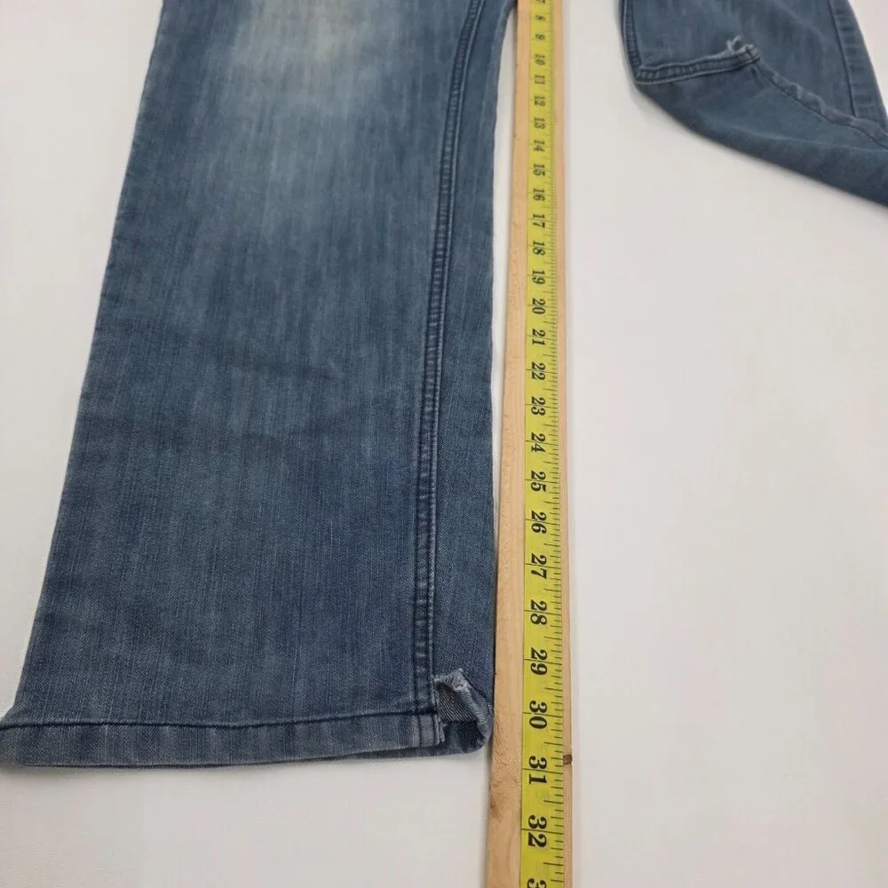 Denim Culture Jeans Mens 38x32 Relaxed Fit Straight Leg Medium Wash‎ 5-Pocket
